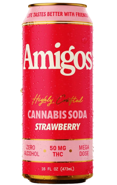 Amigos | Delta-9 THC | Strawberry Soda