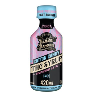Tillmans Tranquils | Delta-9 THC | Cotton Candy Indica Syrup