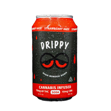Drippy | CBN + Delta-9 THC | Strawberry Haze Soda