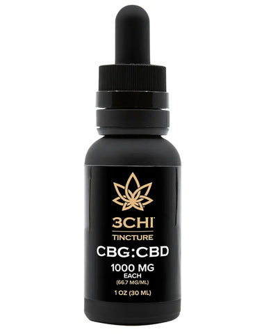 3CHI | CBG + CBD | 2000mg THC Free Tincture