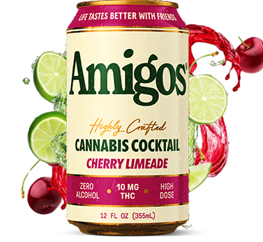 Amigos | Delta-9 THC | Cherry Limeade Cannabis Cocktail